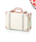 Minimalism Train Case - Cream White's