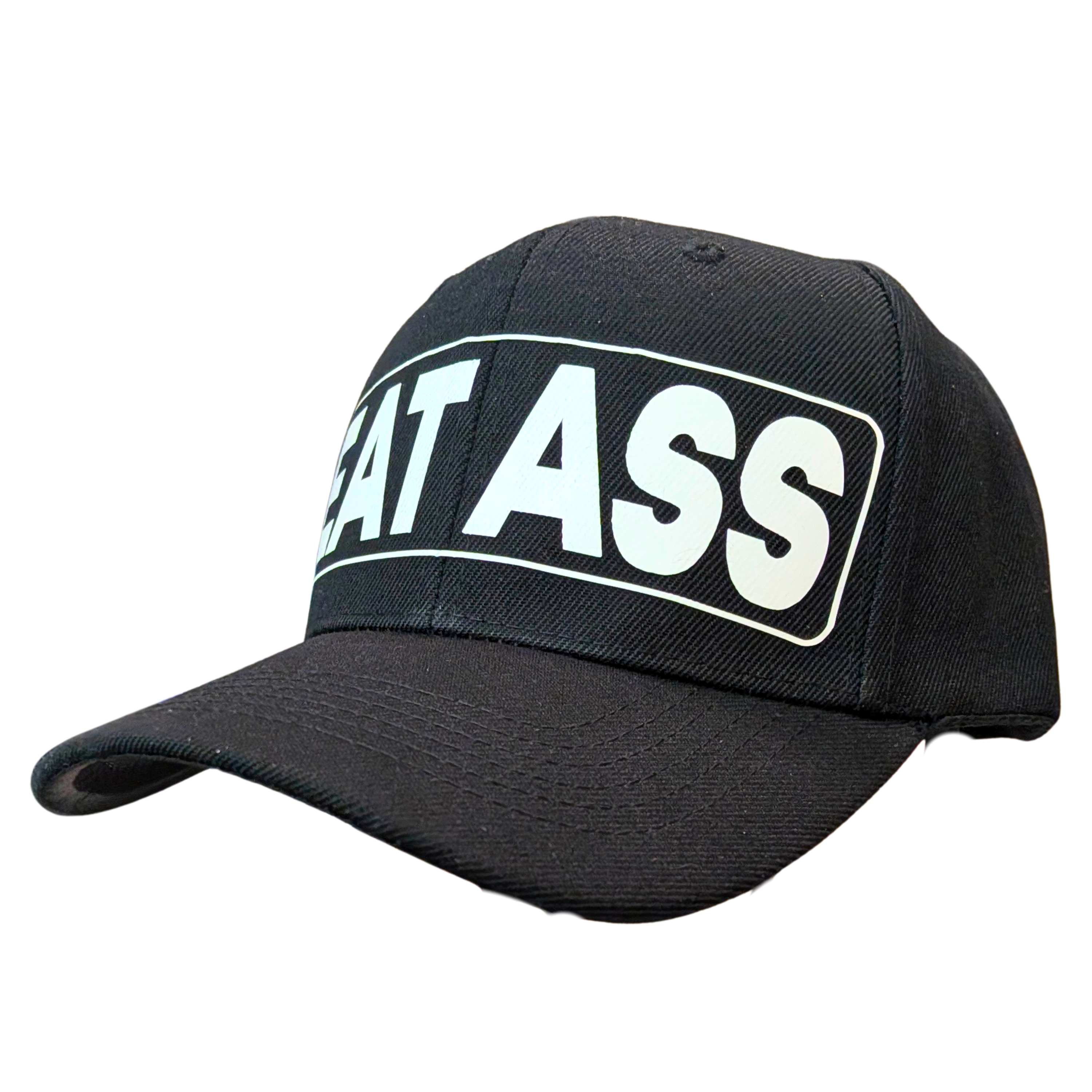 Hustle City Clothing Eat Ass Dad Hat — lifestyle context