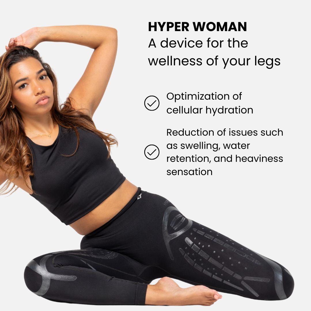 Floky US Leggings HYPER Woman — Floky US branding close-up