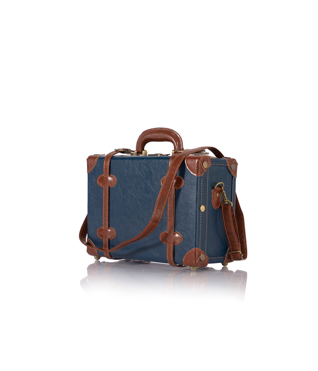 SarahFace Train Case - Navy Blue's