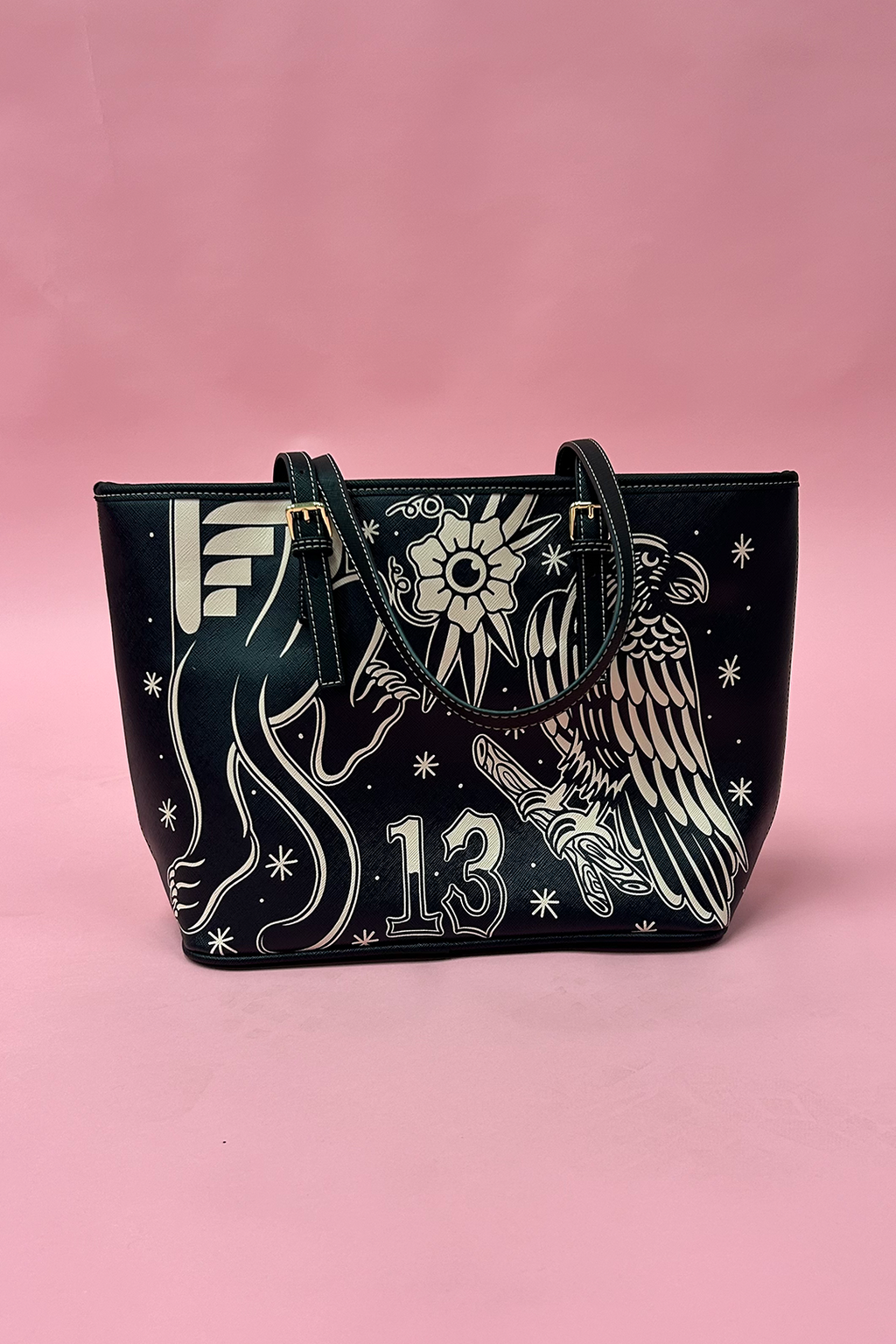 Thrash Happy 13 Traditional Purse — side view