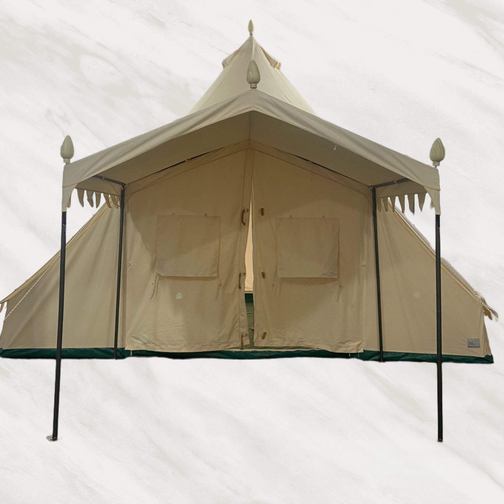 [13X19FT] Extra-Large Heavy-Duty Outdoor Four Seasons Glamping Canvas Bell Yurt Tent (SAK45688) – SAKSBY WHOLESALE, view 5
