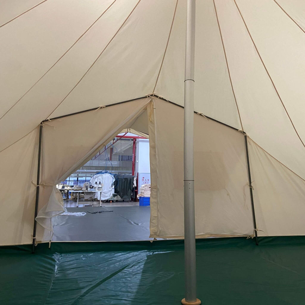 [13X19FT] Extra-Large Heavy-Duty Outdoor Four Seasons Glamping Canvas Bell Yurt Tent (SAK45688) – SAKSBY WHOLESALE, view 10
