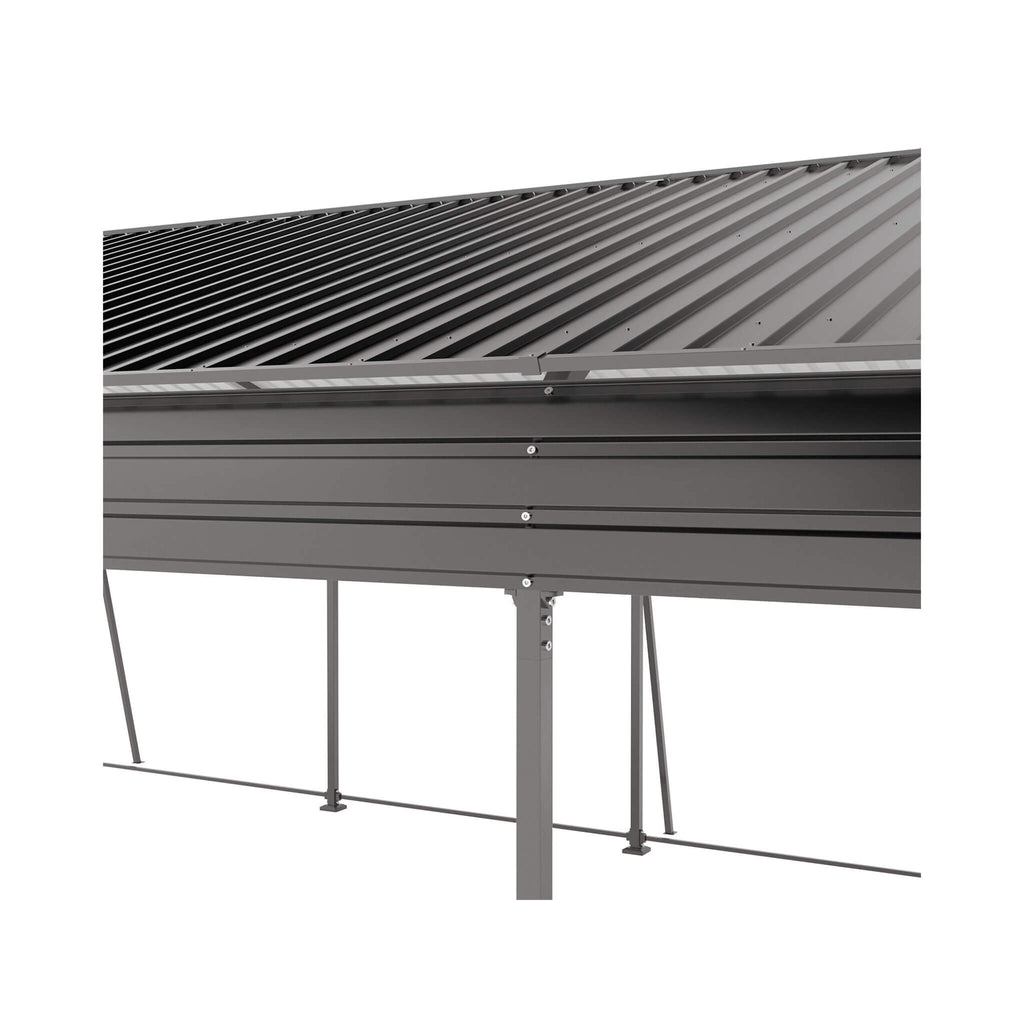 [13X26FT] Alora Heavy-Duty Weather-Resistant Outdoor Carport With Protective Film (SAK82451) – SAKSBY WHOLESALE, view 5