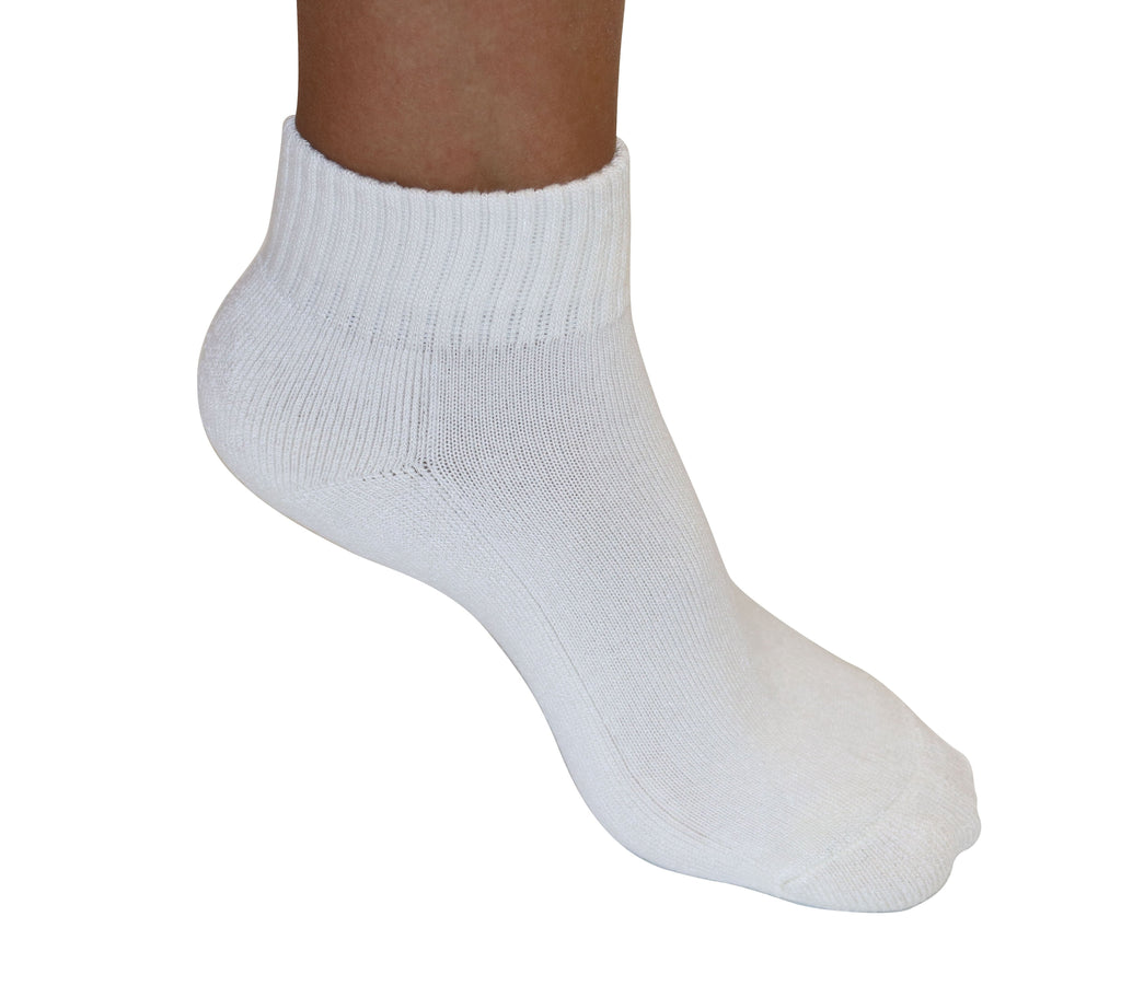 Spun Bamboo 1/4 Crew Bamboo Viscose Socks — main product shot