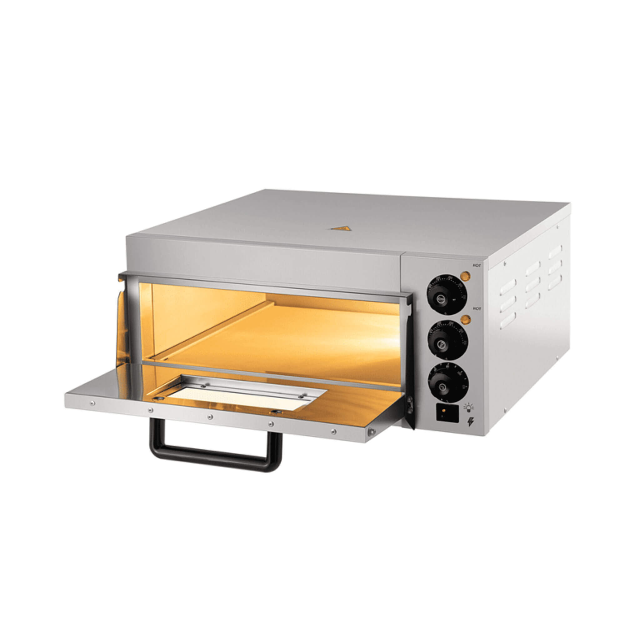 14-Inch Electric Single Deck Countertop Commercial Pizza Oven (SAK92582) – SAKSBY WHOLESALE, view 12