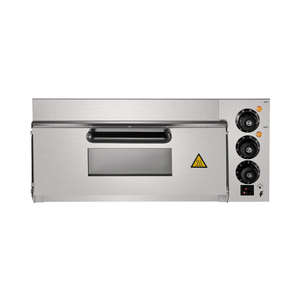 14-Inch Electric Single Deck Countertop Commercial Pizza Oven (SAK92582) – SAKSBY WHOLESALE