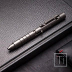 GPCA GP 1945 Bolt-Action Pen PRO — Titanium & Aluminum EDC — fabric or material detail