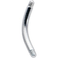 BodyCandy 14G 316l Stainless Steel Replacement Curved Barbell 3/8 — main product shot