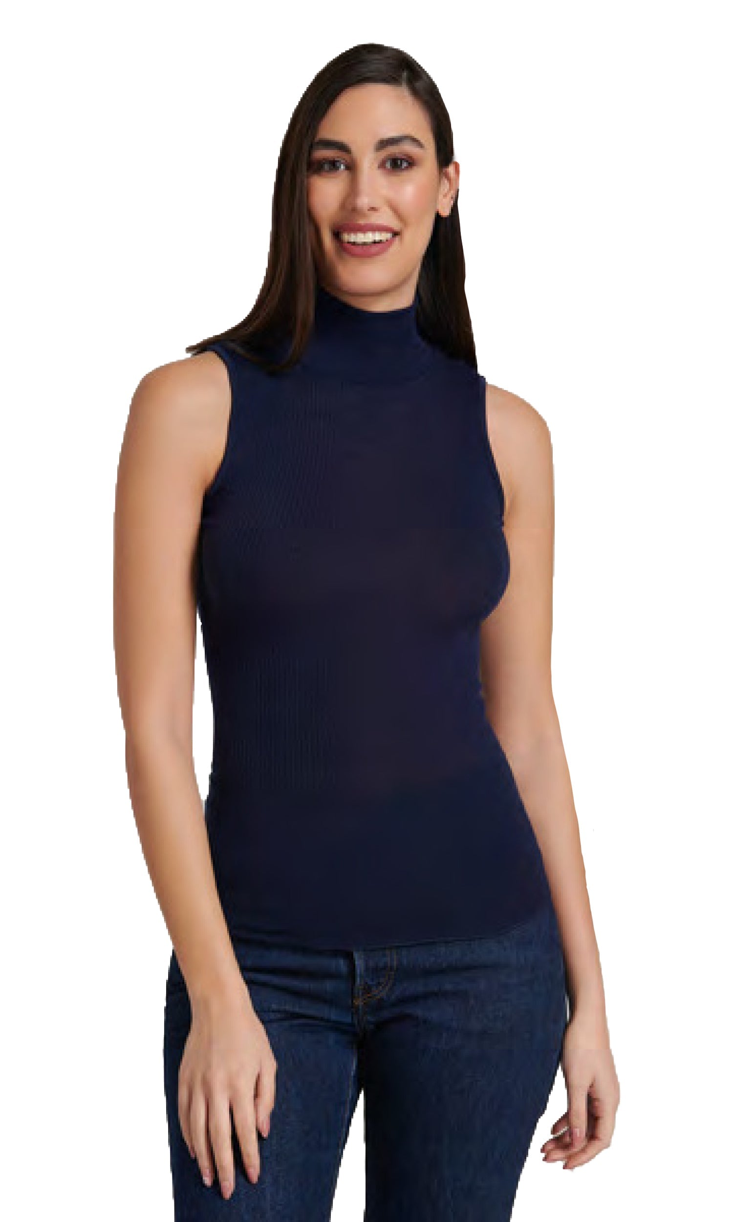 tittimitti EGi Luxury Wool Silk Turtleneck Sleeveless Top. Proudly Made in Italy (1484) — packaging