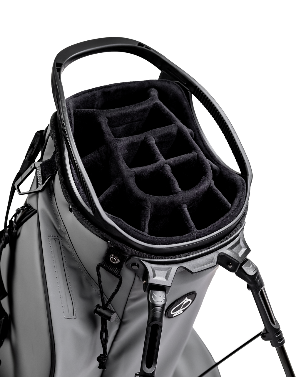 Pins and Aces Player Preferred™ Golf Bag - Flat Ash — back view