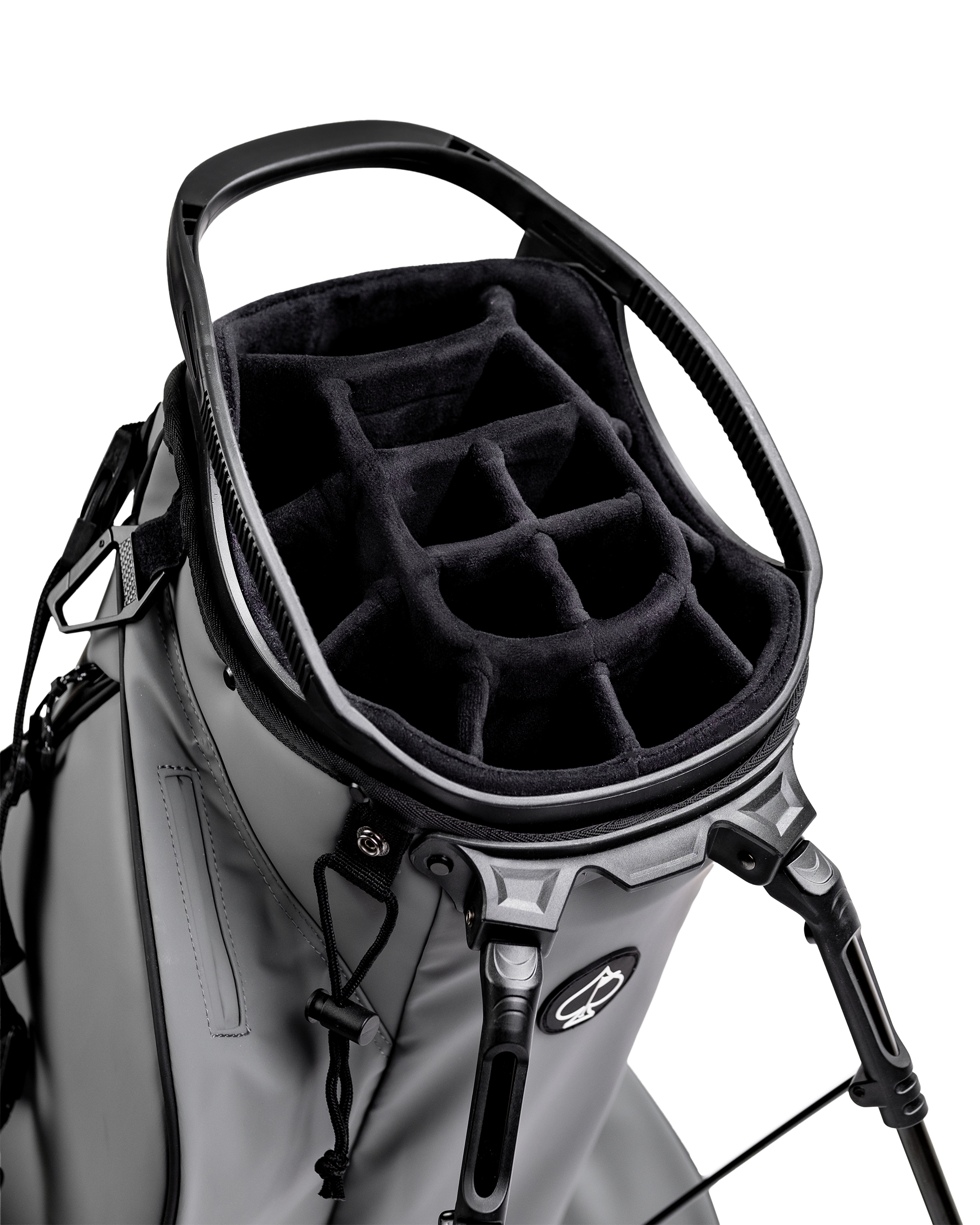 Pins and Aces Player Preferred™ Golf Bag - Flat Ash — back view