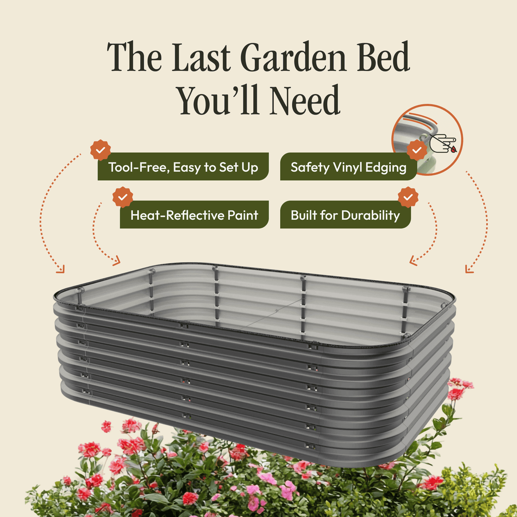 Gro-Rite "No Tools Needed" Premium Metal Raised Garden Bed Kit – Gro-Rite Garden Global LLC, view 14