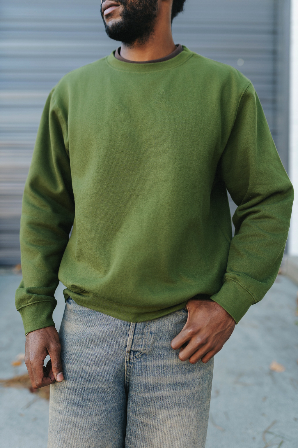 Superline Fleece Crewneck — main product shot