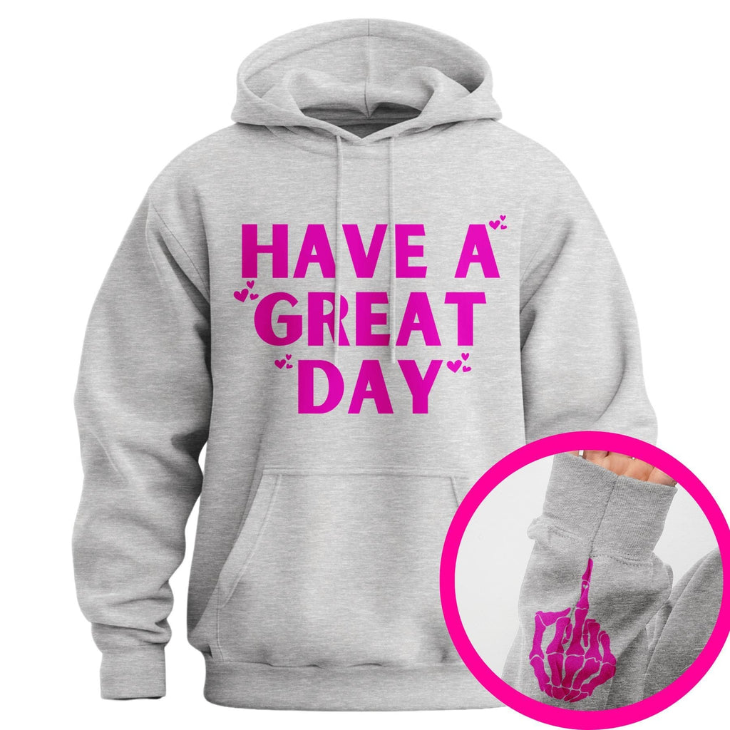 Pasimax "Have A Great Day" Middle Finger Hoodie — main product shot