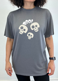 Spun Bamboo Halloween Boo Unisex Bamboo Viscose/Organic Cotton Short Sleeve Graphic T-Shirt — main product shot