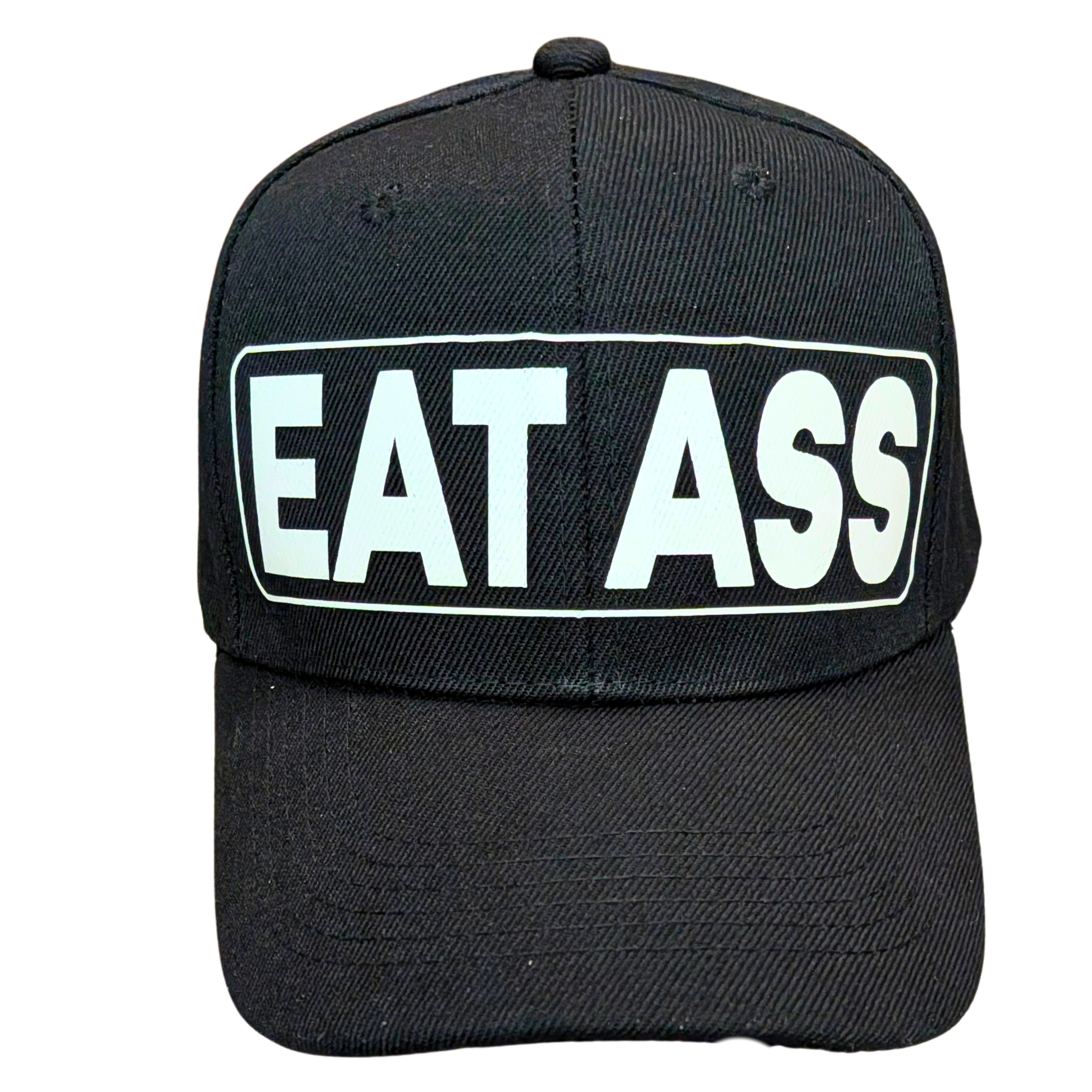 Hustle City Clothing Eat Ass Dad Hat — side view