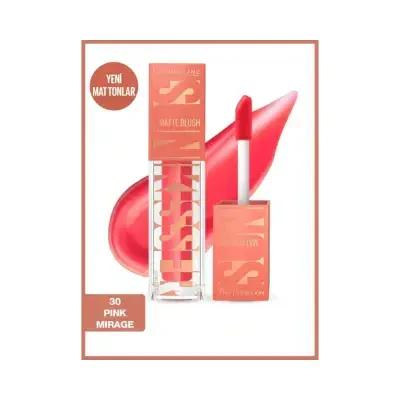 Maybelline New York Sunkisser: Pink Mirage Liquid Matte Blush - Natural Flush, Lightweight, Long-Lasting - Easy to Blend, Buildable Coverage