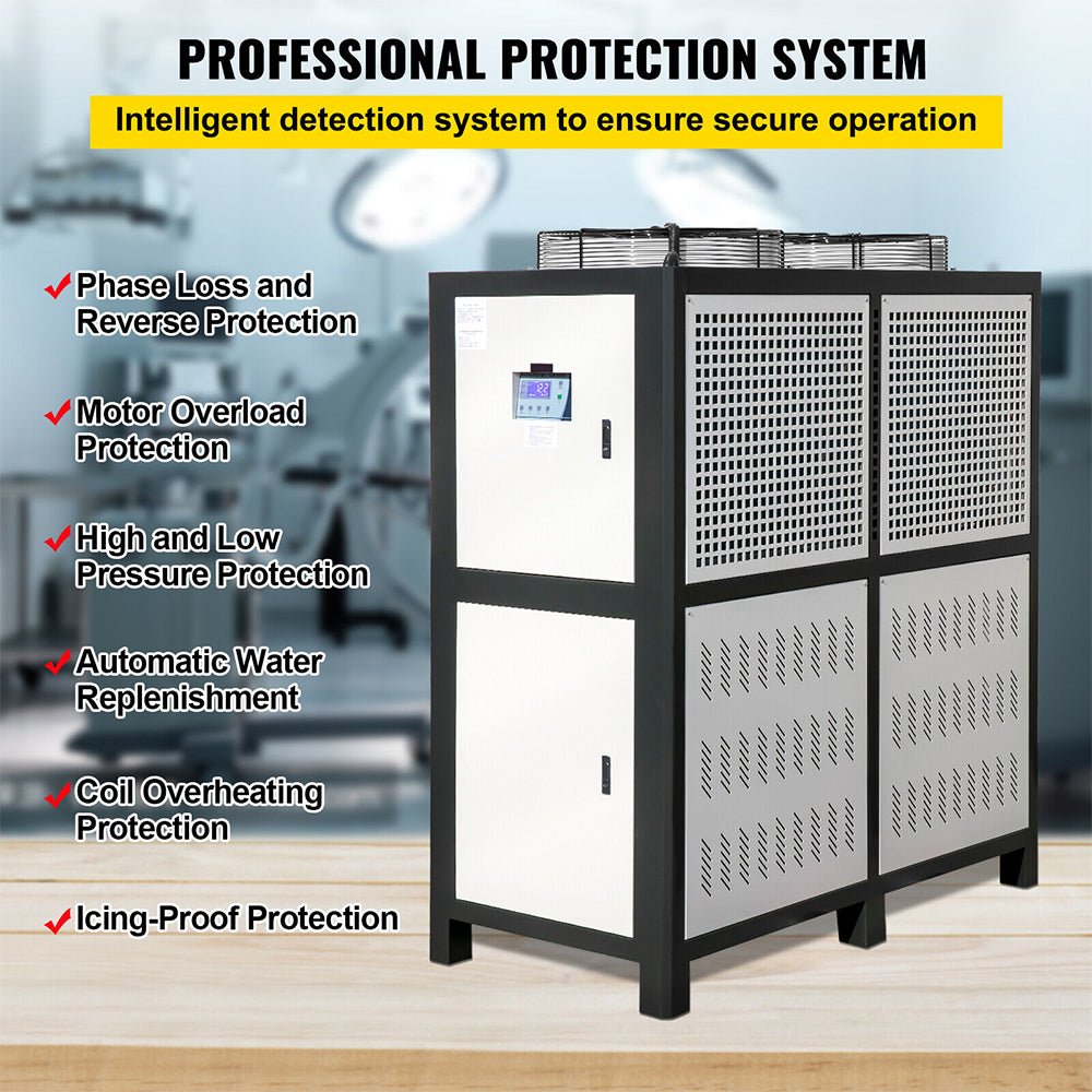 Smart Air-Cooled SS Industrial Water Chiller With LCD Display (SAK26458) – SAKSBY WHOLESALE, view 18