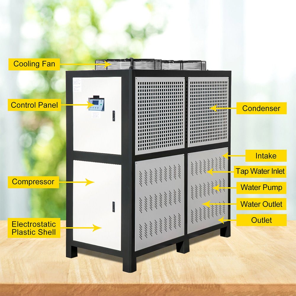 Smart Air-Cooled SS Industrial Water Chiller With LCD Display (SAK26458) – SAKSBY WHOLESALE, view 19