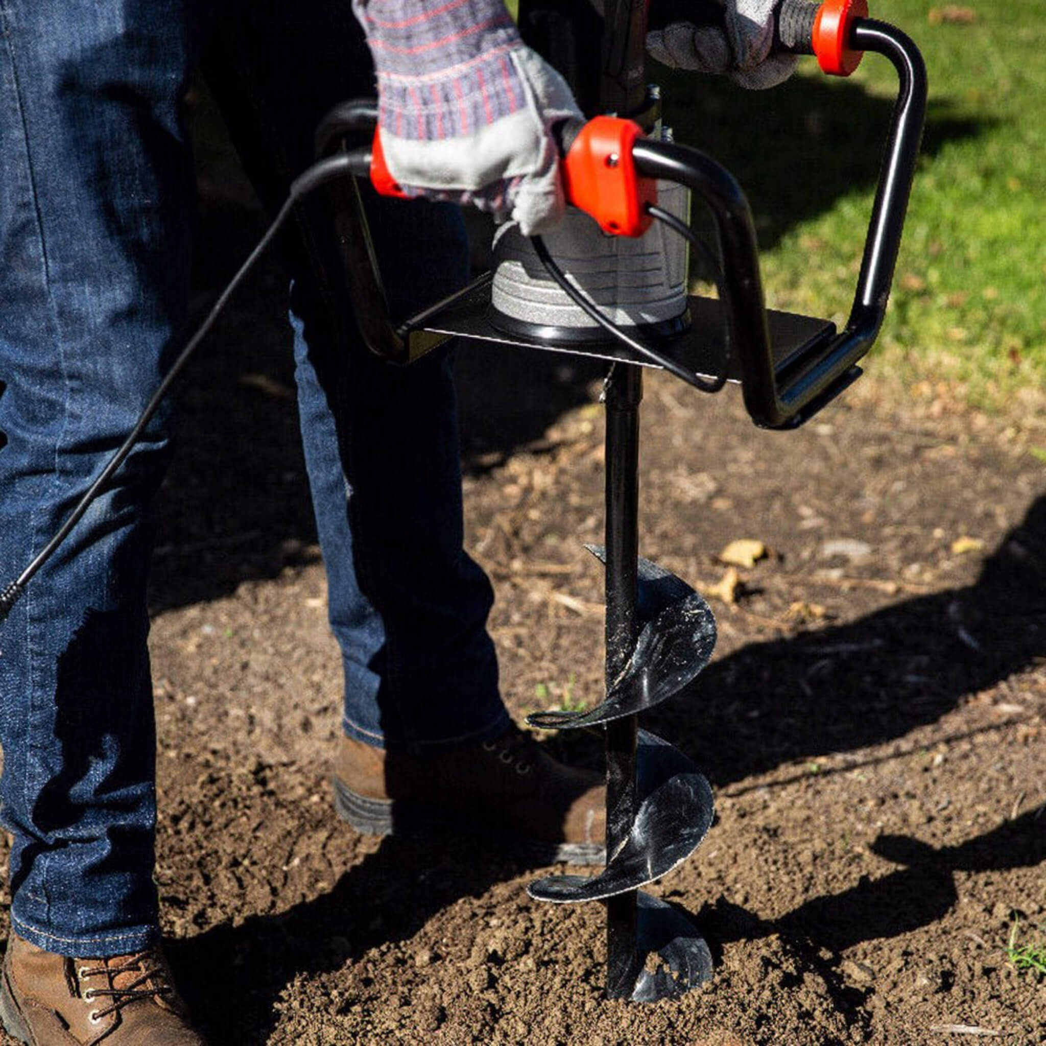 Heavy-Duty 1500W Electric Post Hole Digger Auger With 6" Auger Bit (SAK14785) – SAKSBY WHOLESALE, view 4