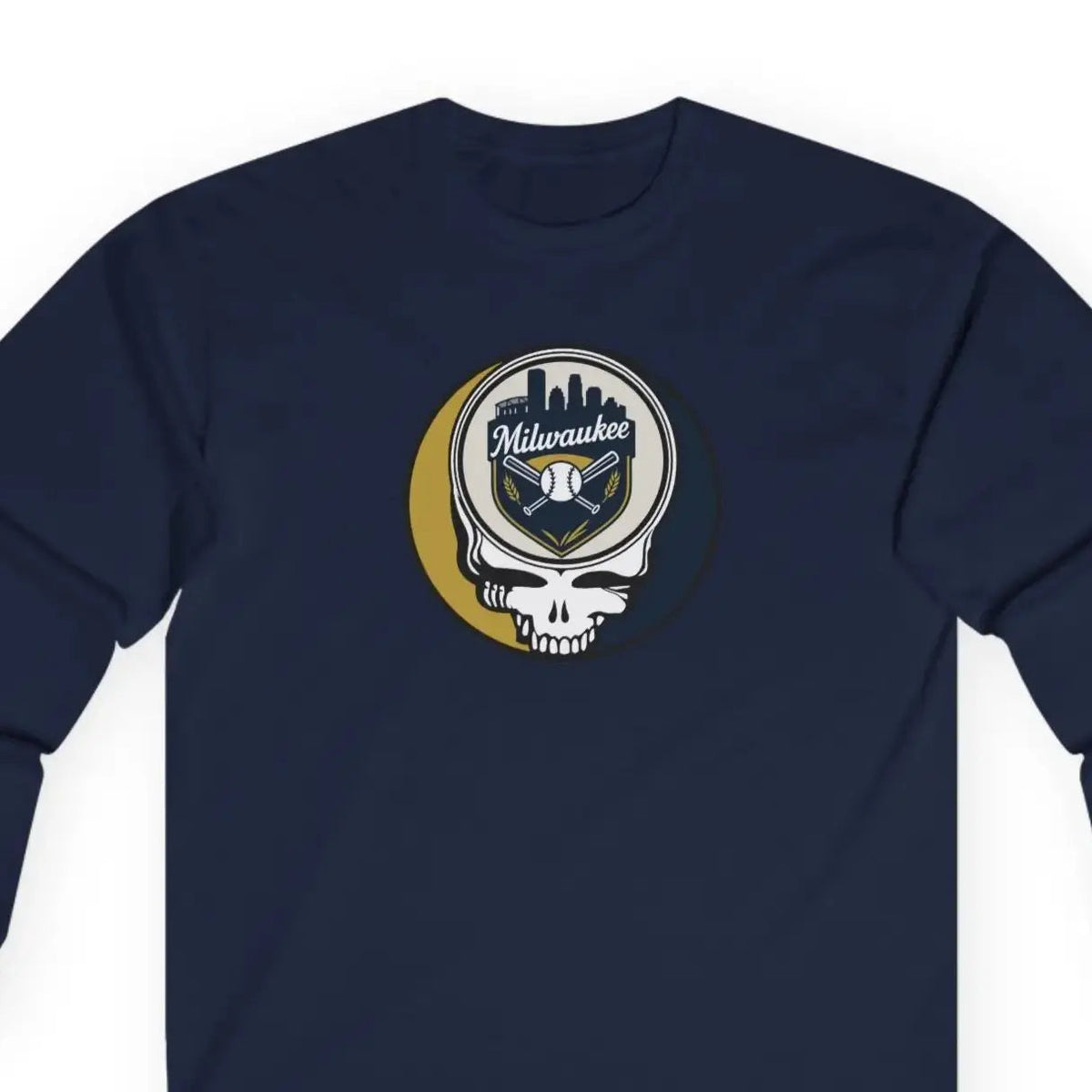 Milwaukee Baseball Original StealieLong Sleeve T-Shirt