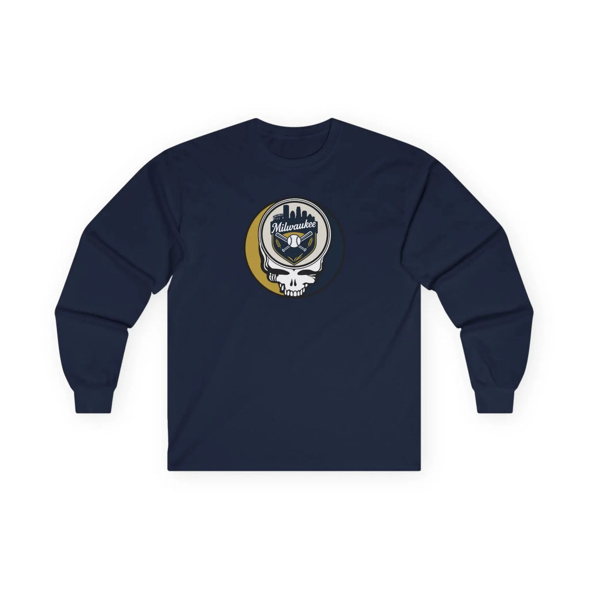 Milwaukee Baseball Original StealieLong Sleeve T-Shirt
