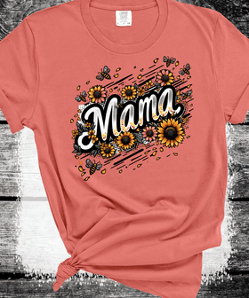Comfort Colors® Sunflower Mom Gift Sweatshirt, Cute Mothers Day Gift, Mama…
