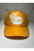Pretty Little Patriot Pretty Little Patriot Yahweh trucker hat -clearance — Pretty Little Patriot branding close-up