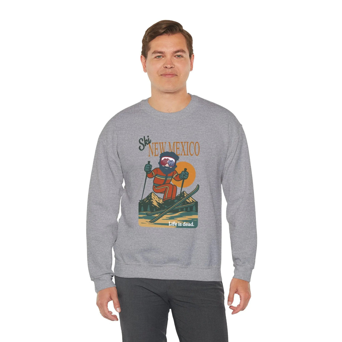 Ski New Mexico Retro Crewneck