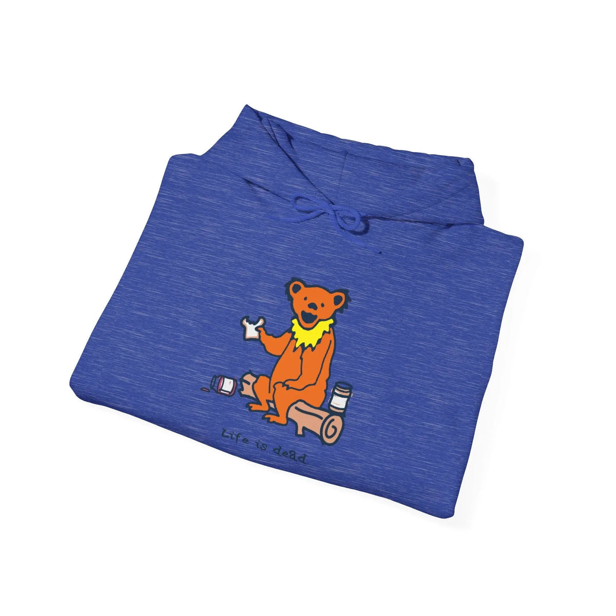 Life is Dead Snackin' Bear Hoodie