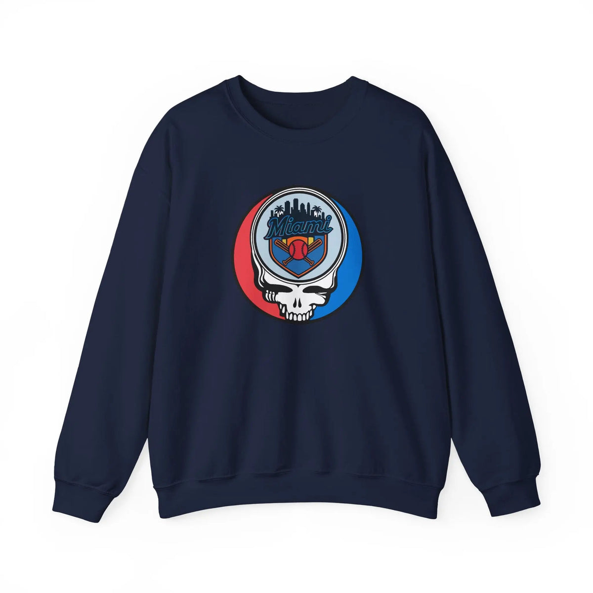 Miami Baseball Original StealieCrewneck Sweatshirt