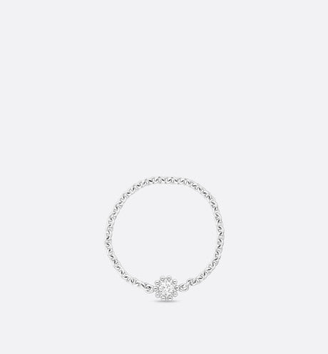 Mimirose Ring • 18K White Gold and Diamond