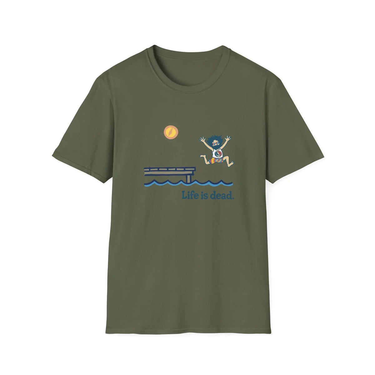 Life is Dead Jerry's Playin' At the Lake T-Shirt