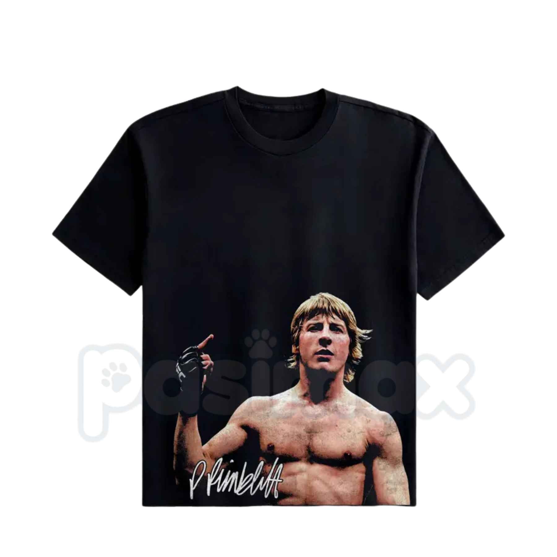 Paddy The Baddy Pimblett UFC Collection Menswear T Shirt – Funny MMA Fan Graphic Tee, Legendary Liverpool Scouse Fighter Unisex Cotton Streetwear Shirt