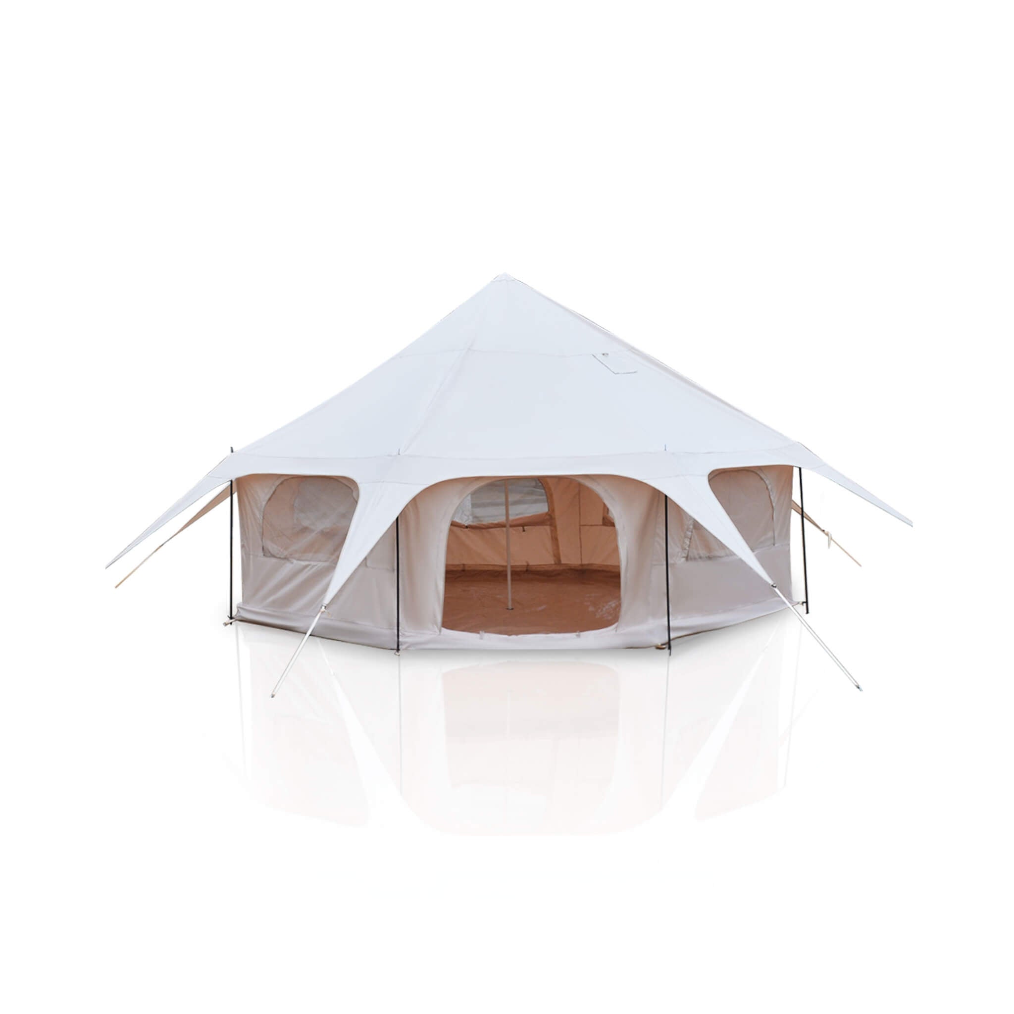 Large 15FT 600D Oxford Bell Tent With Stove Jack For Glamping And Camping (SAK10987) – SAKSBY WHOLESALE, view 7