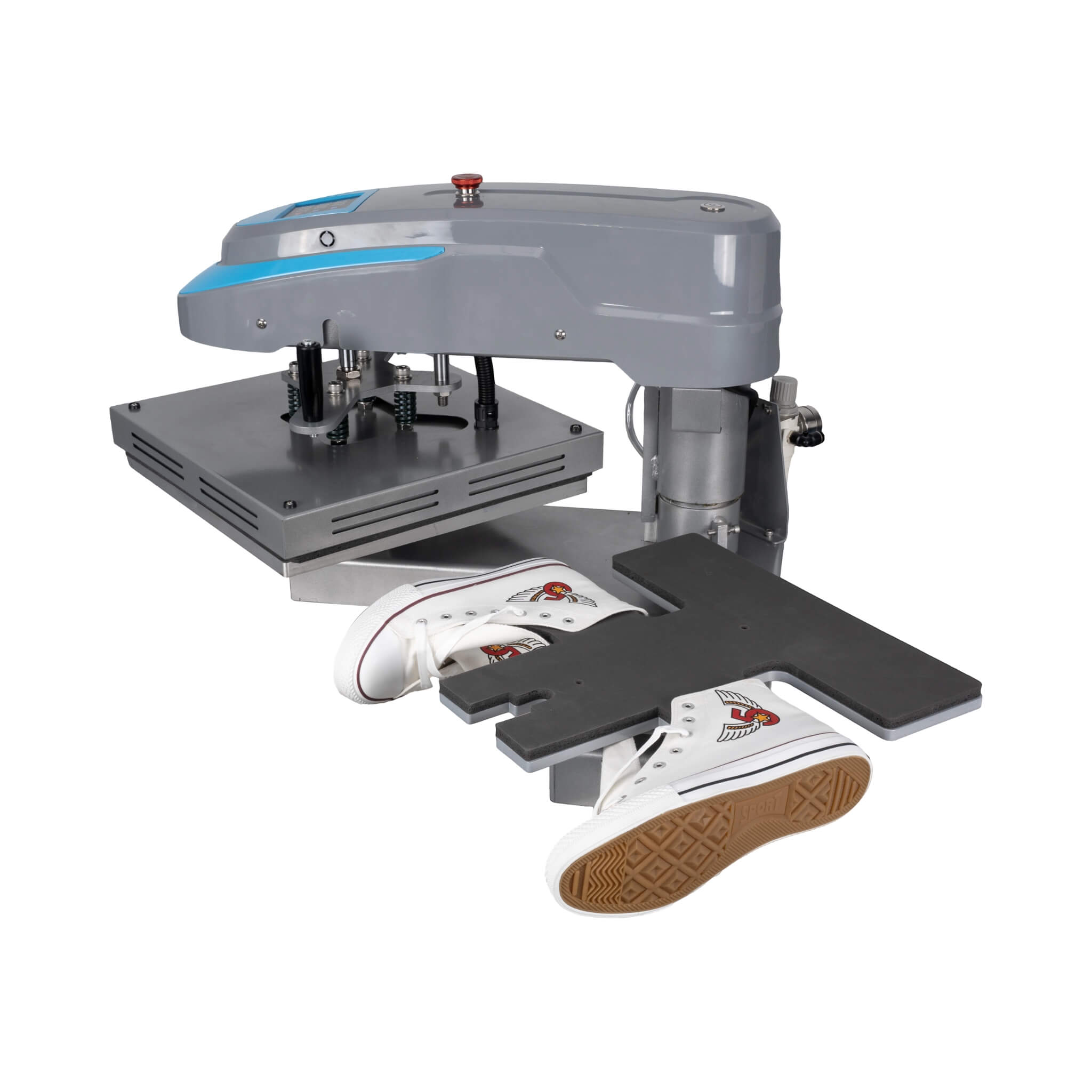 [15X15-Inch] Pneumatic Dual Platen Swing Head Heat Press Machine (SAK23965) – SAKSBY WHOLESALE, view 4