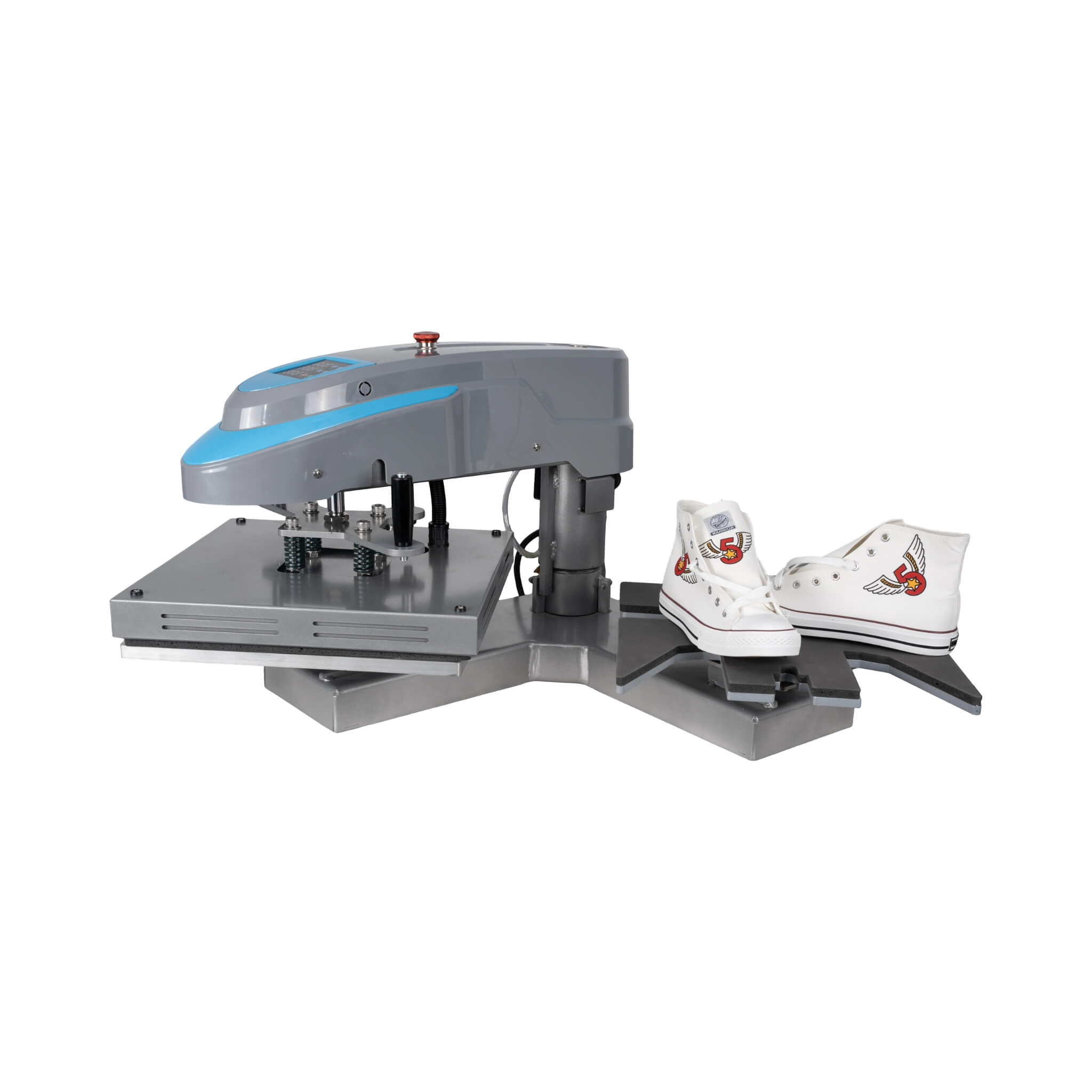 [15X15-Inch] Pneumatic Dual Platen Swing Head Heat Press Machine (SAK23965) – SAKSBY WHOLESALE, view 14