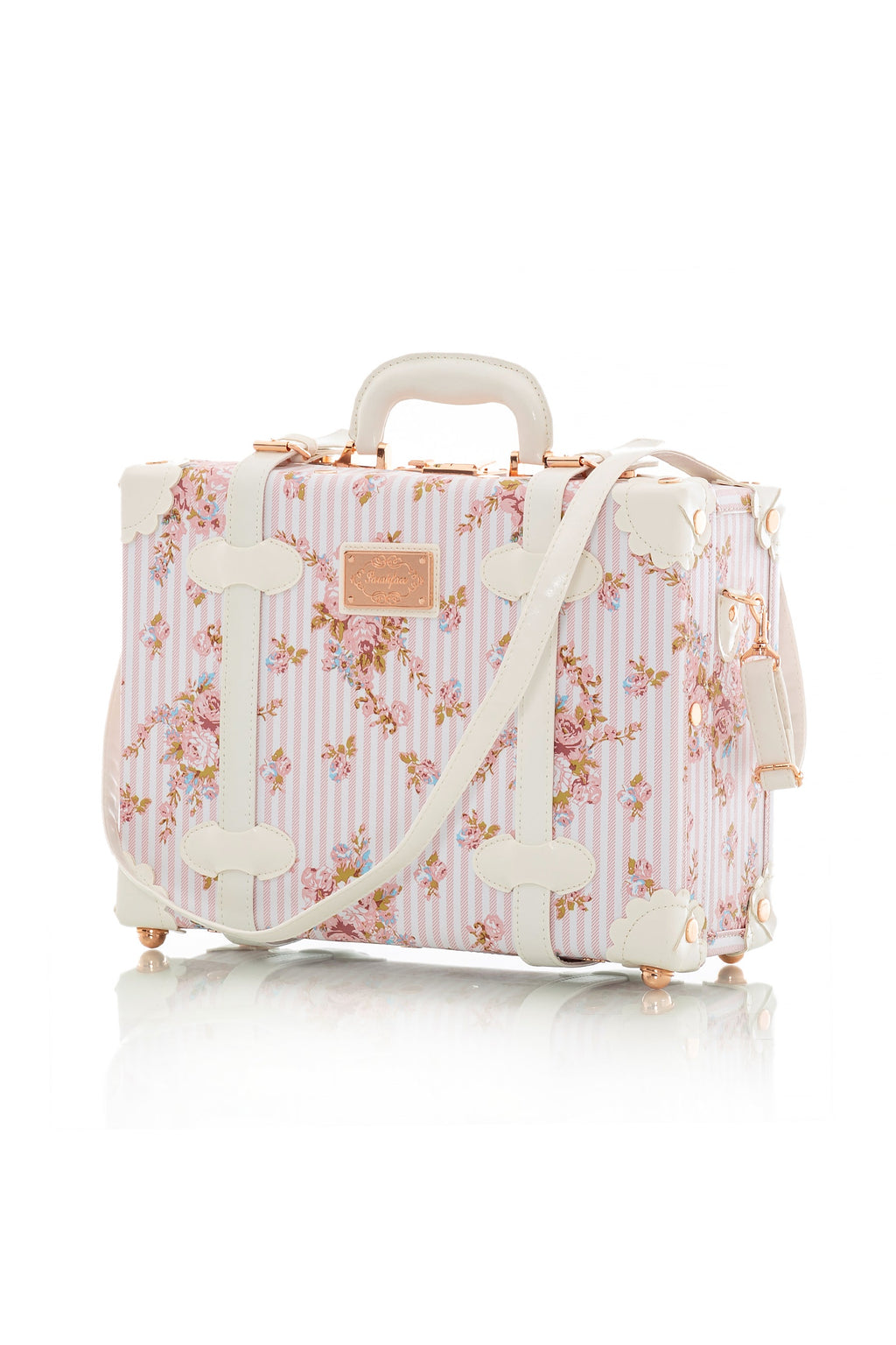 SarahFace Briefcase - Pink Floral's