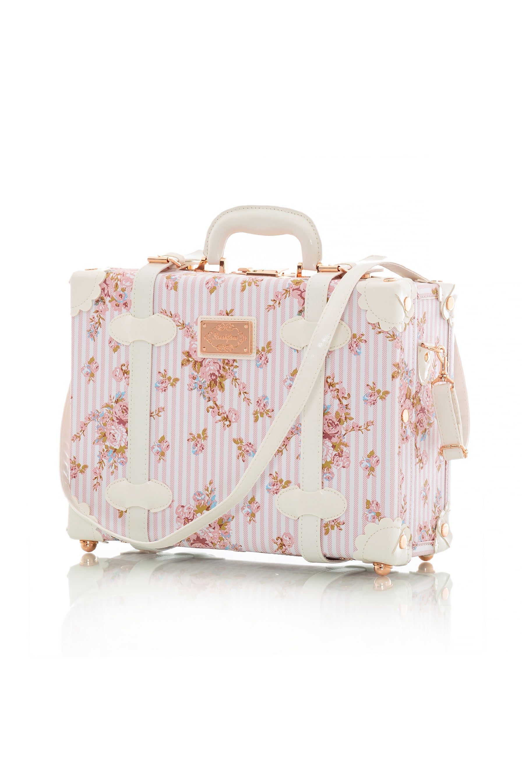 SarahFace Briefcase - Pink Floral's