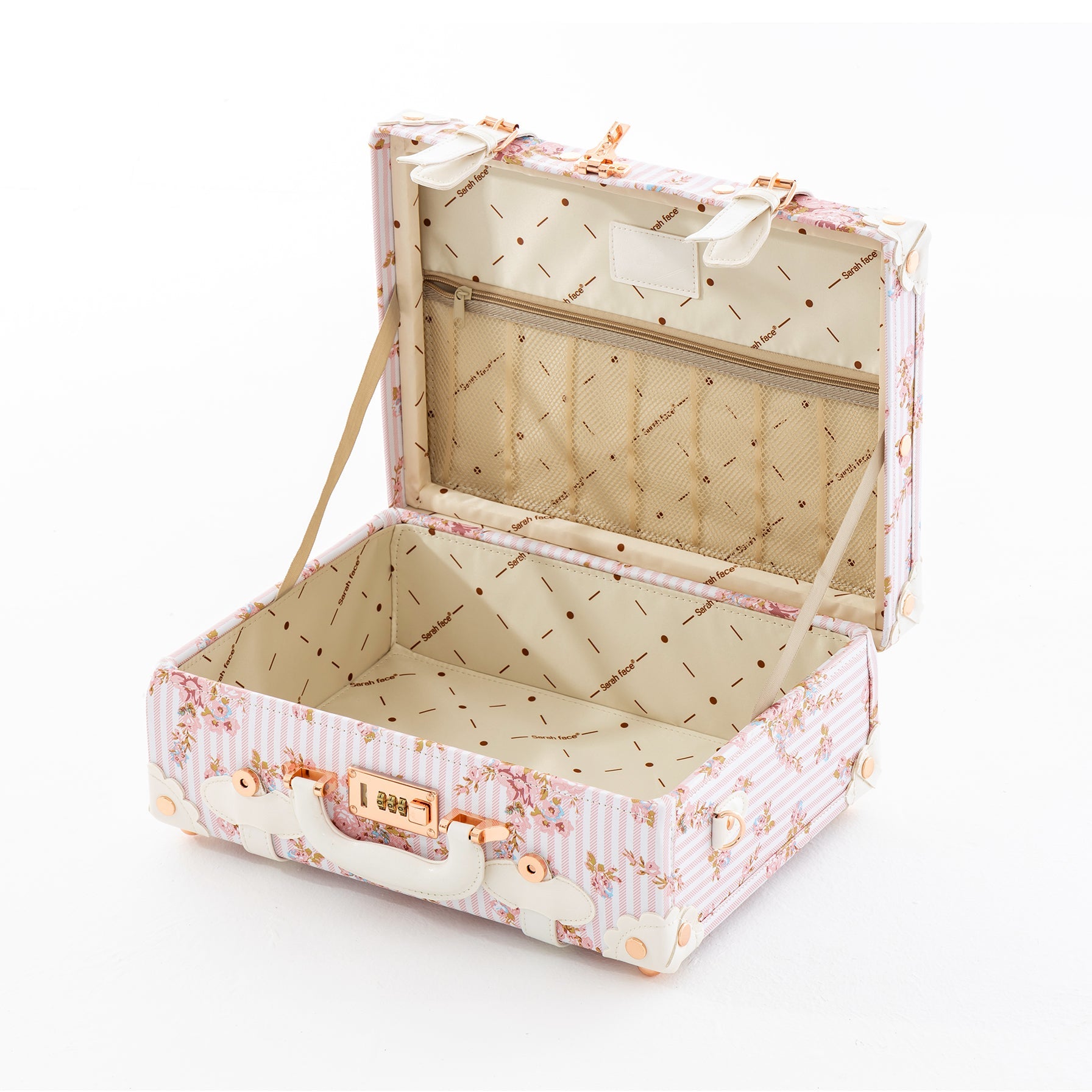 SarahFace Briefcase - Pink Floral's
