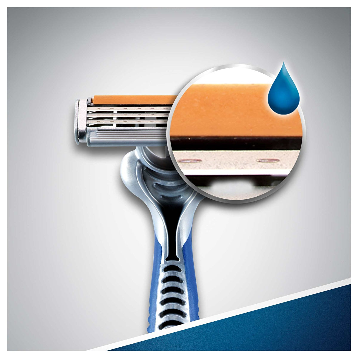 Gillette Blue3 Disposable Razor 3-Pack - Comfort Technology