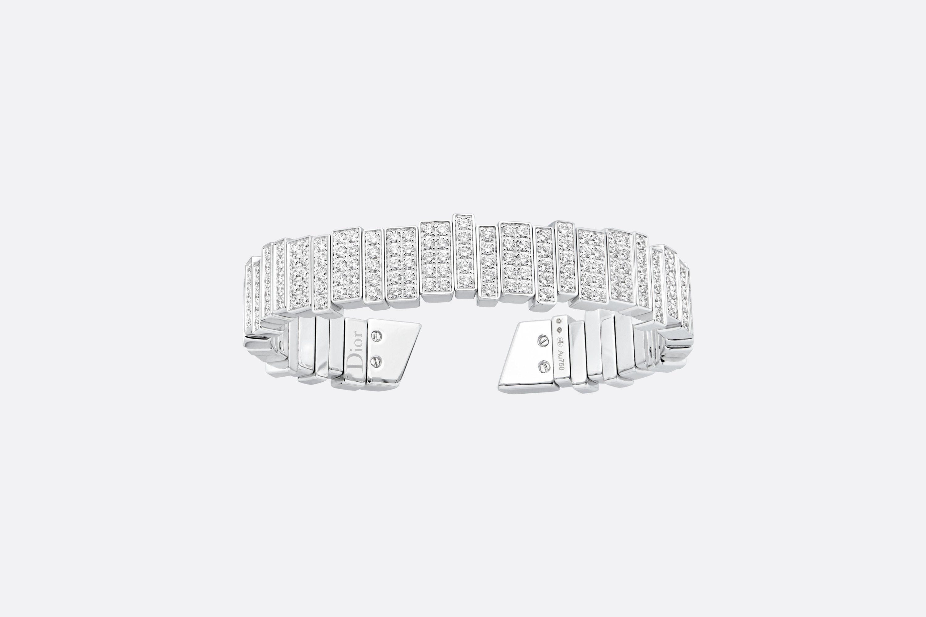 GEM DIOR Bracelet • 18K White Gold and Diamonds