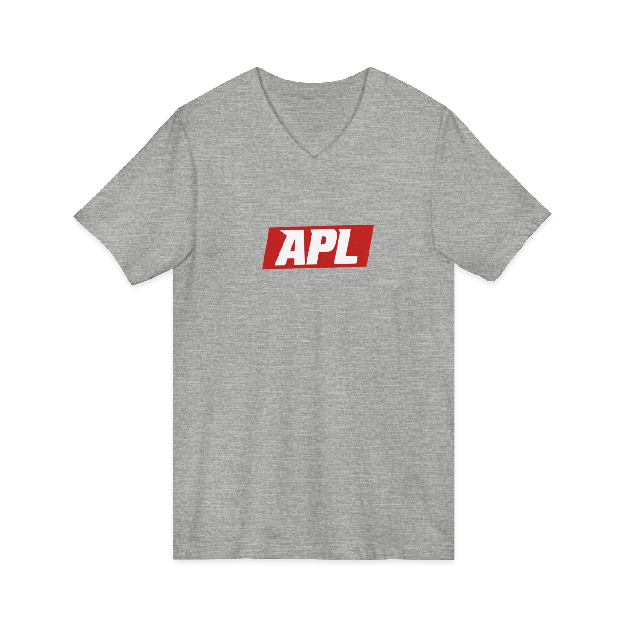 Unisex Jersey Short Sleeve V-Neck Tee