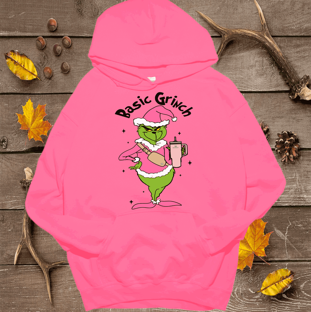 A Blessed Texas Mess Boutique Basic Grinch Scrouge Pink Christmas Classic Christmas Family Movie Shirts… — alternate view