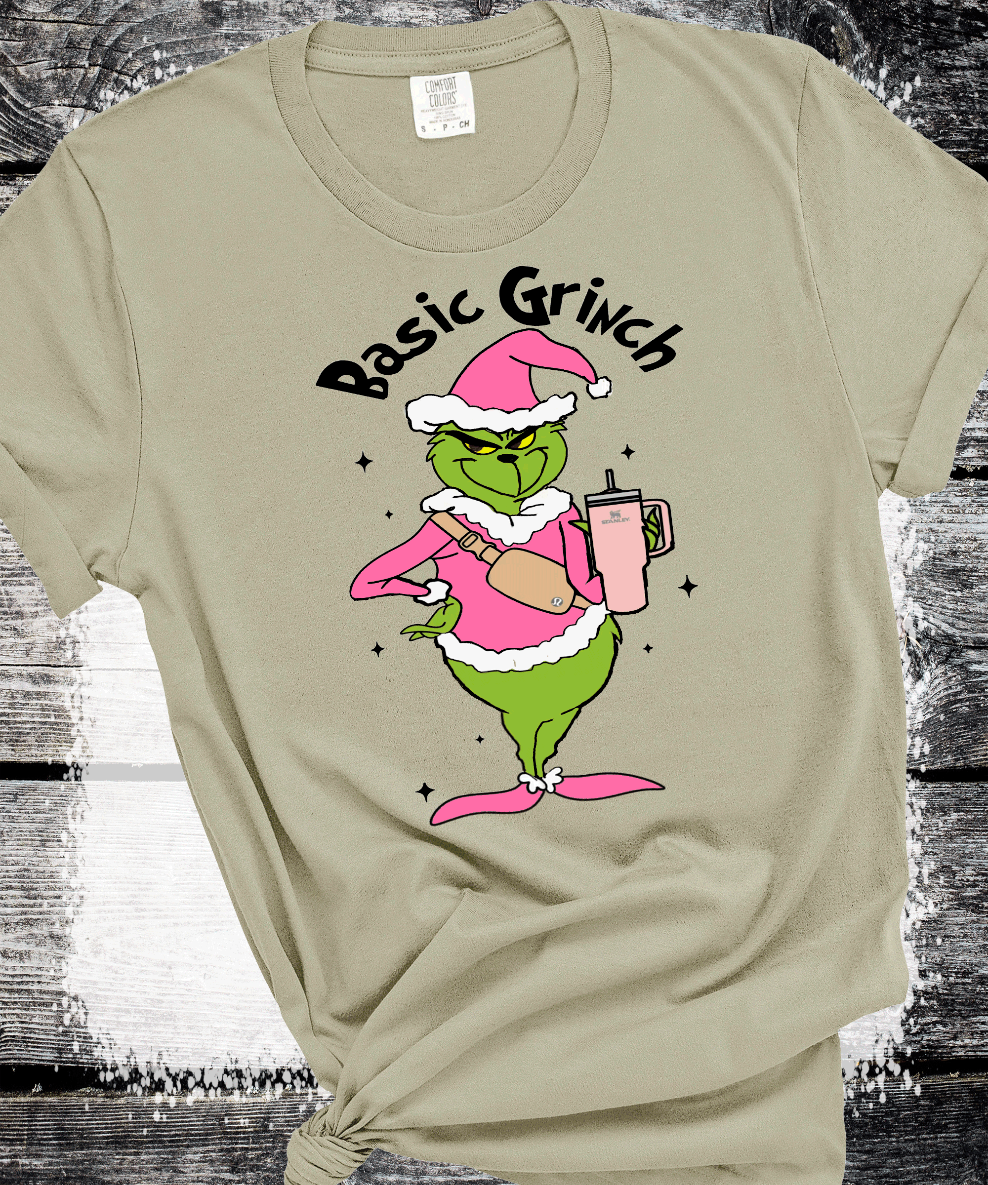 A Blessed Texas Mess Boutique Basic Grinch Scrouge Pink Christmas Classic Christmas Family Movie Shirts… — lifestyle context