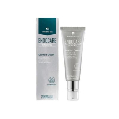 Endocare Renewal Comfort Cream: Hydrating Facial Cream for Sensitive & Dry Skin - Strengthens Skin Barrier, Reduces Redness 50ml