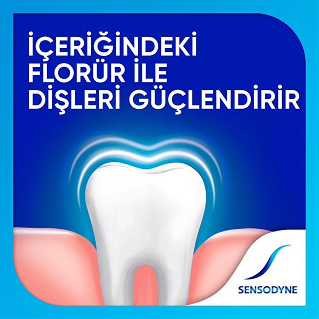 Sensodyne Sensitive Teeth Whitening Toothpaste with Fluoride - 2.54 fl oz