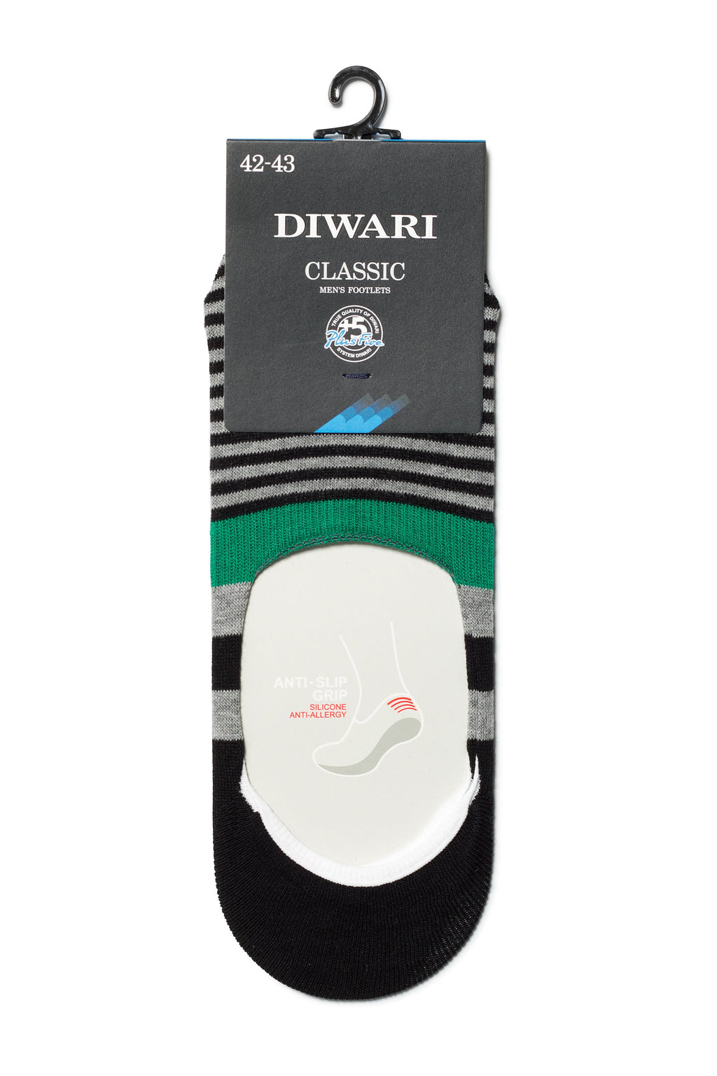 TheRanok.com Conte Cotton Footlets Diwari Classic 131 — detail close-up