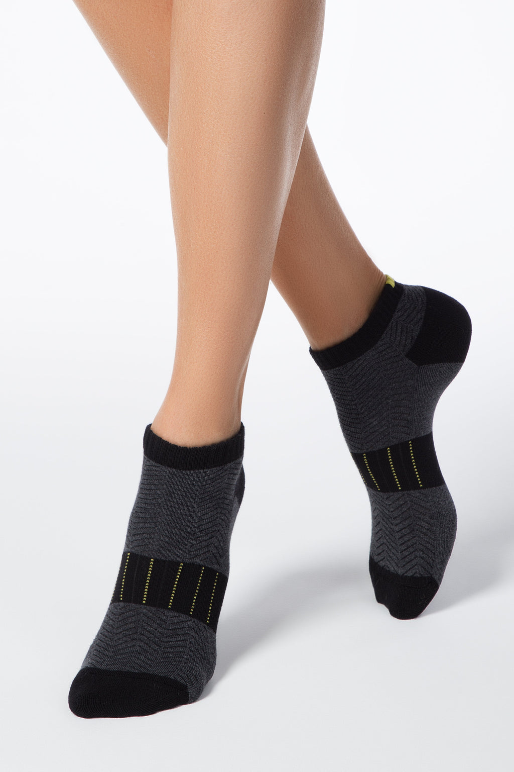 TheRanok.com Cotton Socks Conte Active 092 Terry Foot — comparison shot